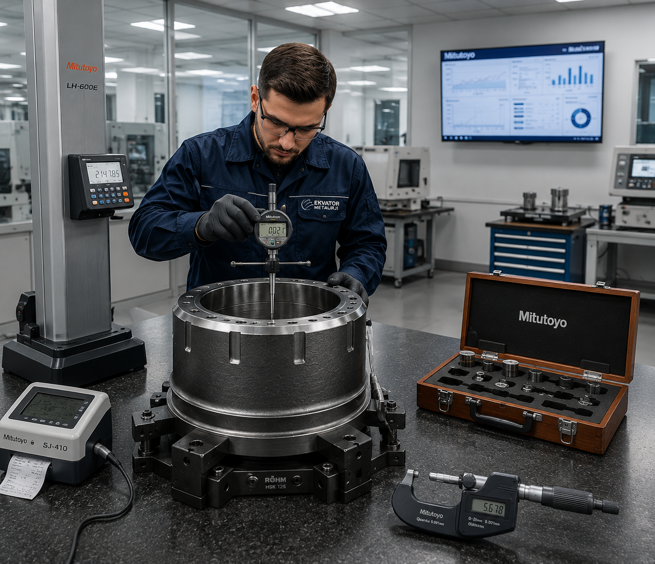 Ekvator Metalurji üretim tesisi